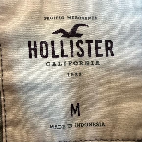 Light green / grey Hollister utility jacket - Picture 2 of 4